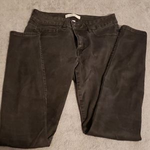 Black Acid Wash Jeggings 6 Charlotte Russe